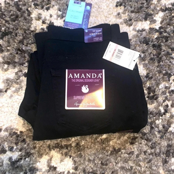 Petite Gloria Vanderbilt Amanda Classic Jeans size 10P short - Picture 3 of 6